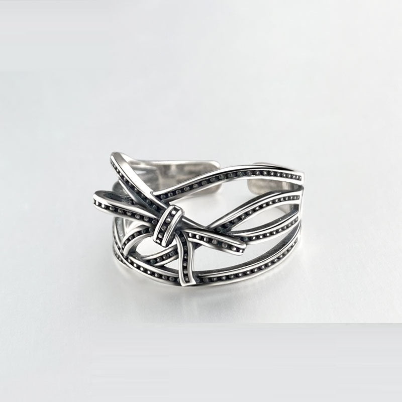 Vintage Minimalist S925 Sterling Silver Ring