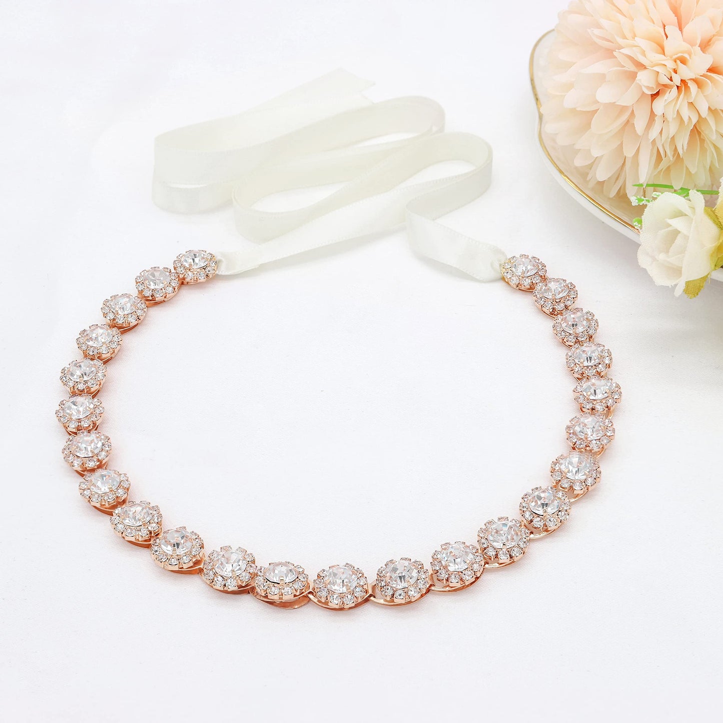Rose Bliss Bridal Headband