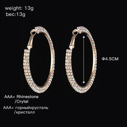 Elegant Diamond, Korean Style earrings