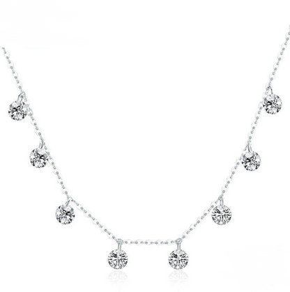 Minimalist Silver Necklace Jewelry