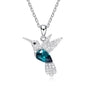 Swarovski Crystal Bird Necklace in 925 Silver