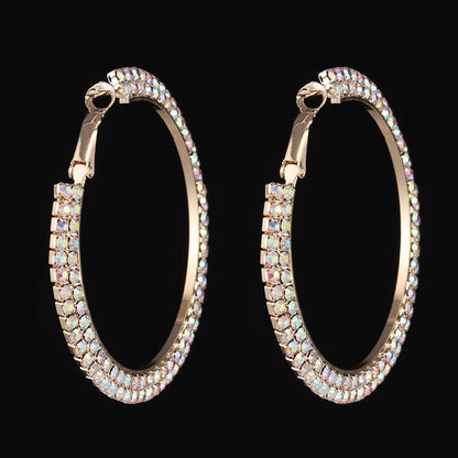 Elegant Diamond, Korean Style earrings