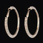 Elegant Diamond, Korean Style earrings