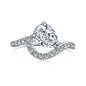 S925 Sterling Silver High Carbon Zircon Ring