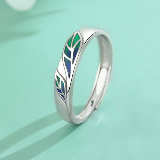 S999 Sterling Unity Silver Ring