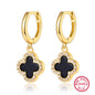 S925 Silver Jewelry Set with Natural Mother-of-Pearl