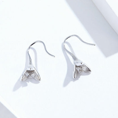 Sterling Silver S925 Textured Minimalist Earrings