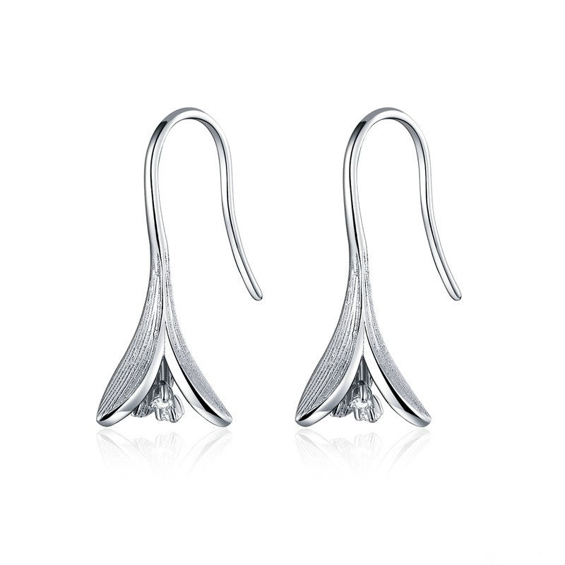 Sterling Silver S925 Textured Minimalist Earrings