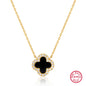 S925 Silver Jewelry Set with Natural Mother-of-Pearl