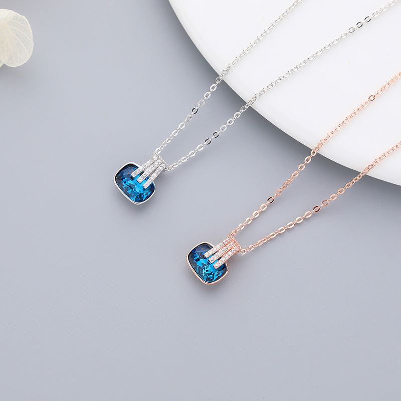 2020 New S925 Silver Necklace collections 12 Minimalist Designs