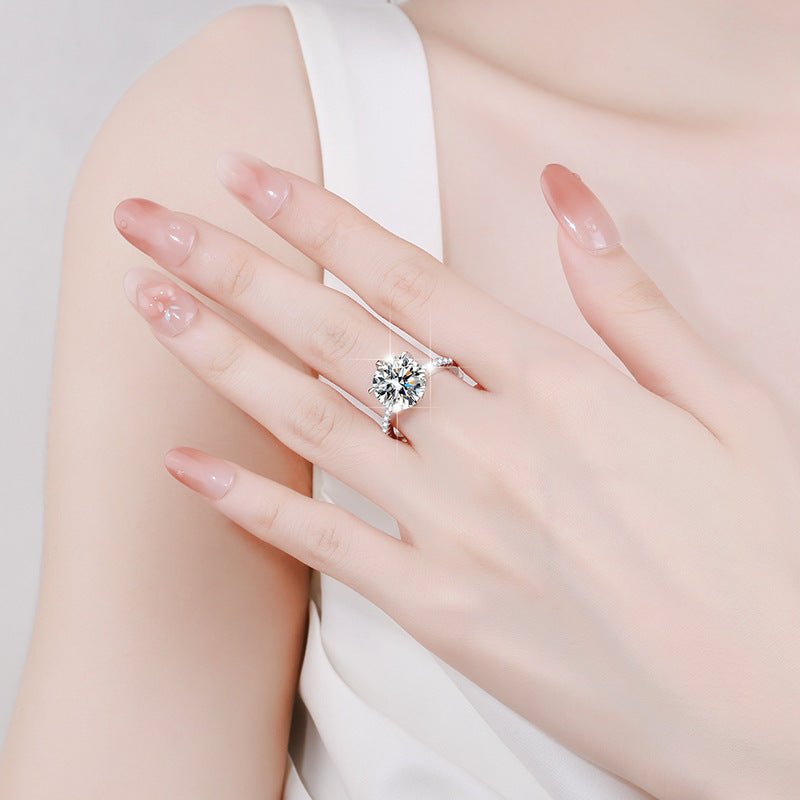 Masonite Diamond Ring for Women's Fashion