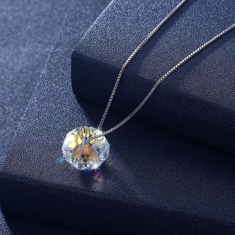 Elegant Swarovski Sterling Necklace