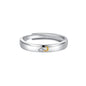 Sun Moon Flying Cloud Open Ring for Couples