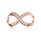 S925 Silver Infinity Beads DIY Bracelet Accessories
