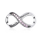 S925 Silver Infinity Beads DIY Bracelet Accessories