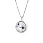 S925 Silver Natural Mother-of-Pearl Star Moon Necklace